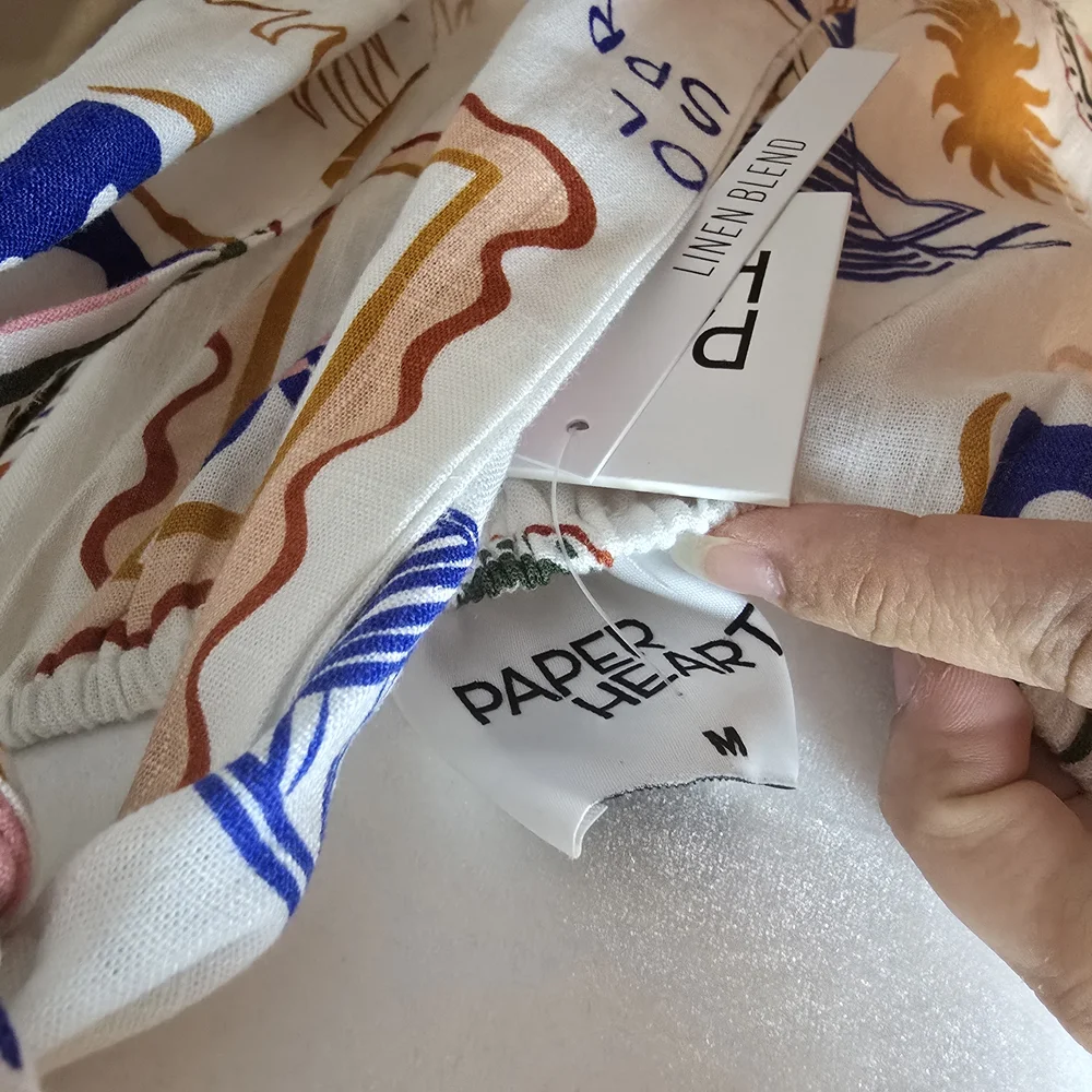 Paper Heart Australia Colorful Graphic Print Maxi Dress - Picture 6 of 9